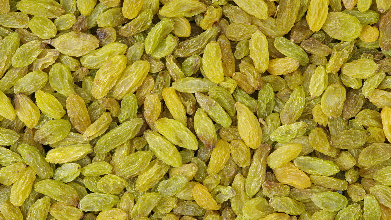 Green Raisins Exporter From India